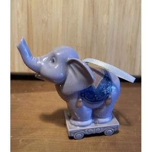 LLADRO “Circus Star” #6388 Porcelain Ornament Elephant W/ Original Box